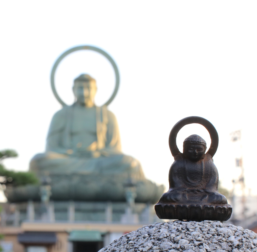 高岡大仏と鋳物の大仏